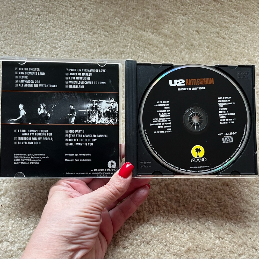 U2 - Rattle and Hum - CD - Picture 3 of 3